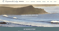 Desktop Screenshot of chynowethlodge.co.uk